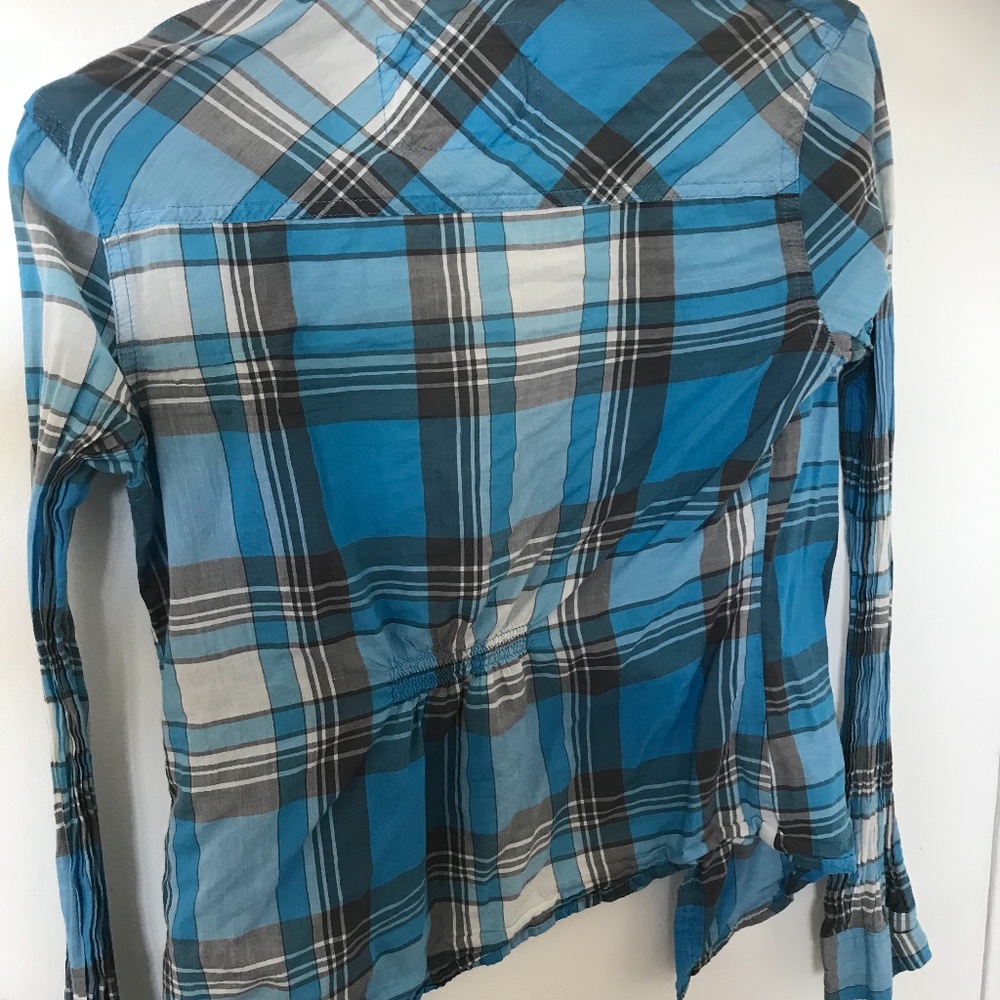 Aeropostale blue female flannel M